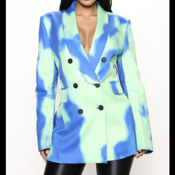 Tie-dye print Pants Set - Picture 9 of 9